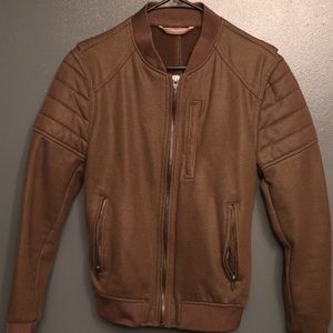 Zara Jacket Wax Coated Army Green